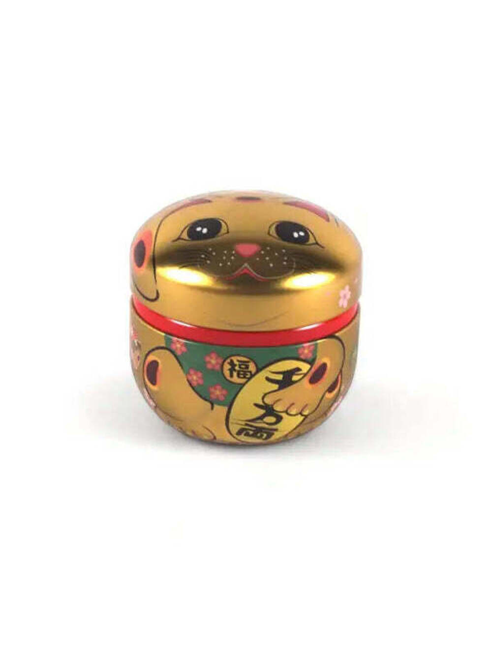 Urban Tokyo - Tea Leaves Container 3.5 FL Oz Lucky Cat